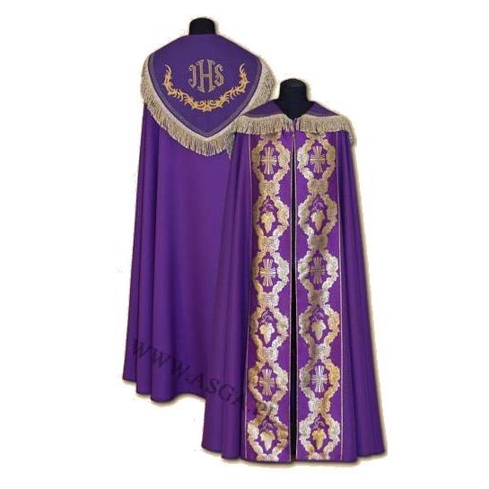 Kapa haftowana (K-810) /czerwona - zwykła