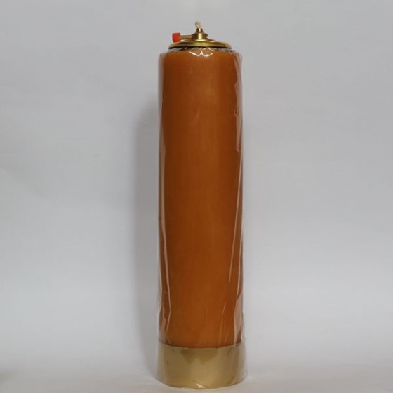 Świeca olejowa - wys. 30cm, śr.80mm /woskowa reg