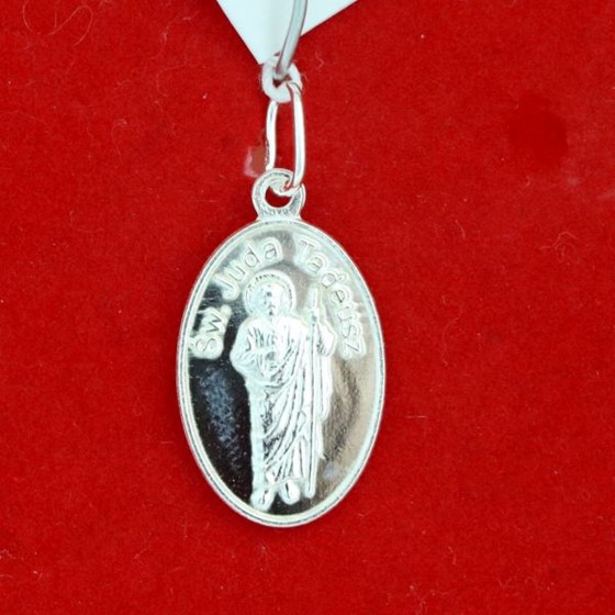 Medalik srebrny - Święty Juda Tadeusz (296)