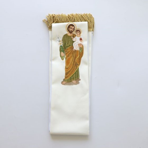 Stuła haftowana (K) Św. Józef