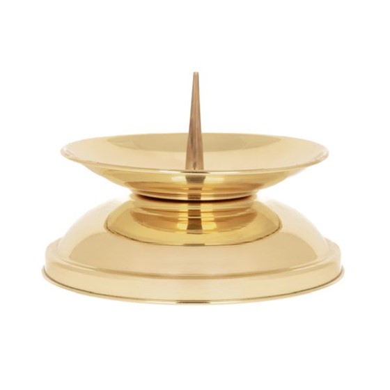Lichtarz mosiężny pojedyńczy - 6cm /L100