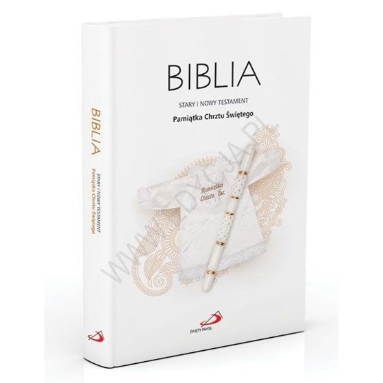 Biblia z rybką /Chrzest Św.