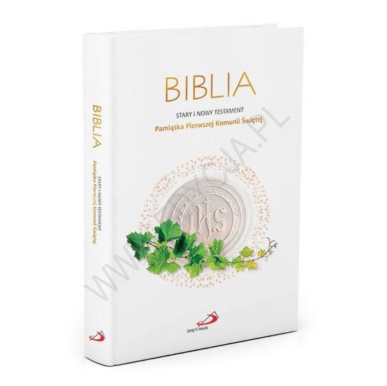 Biblia z rybką /Komunia Św.