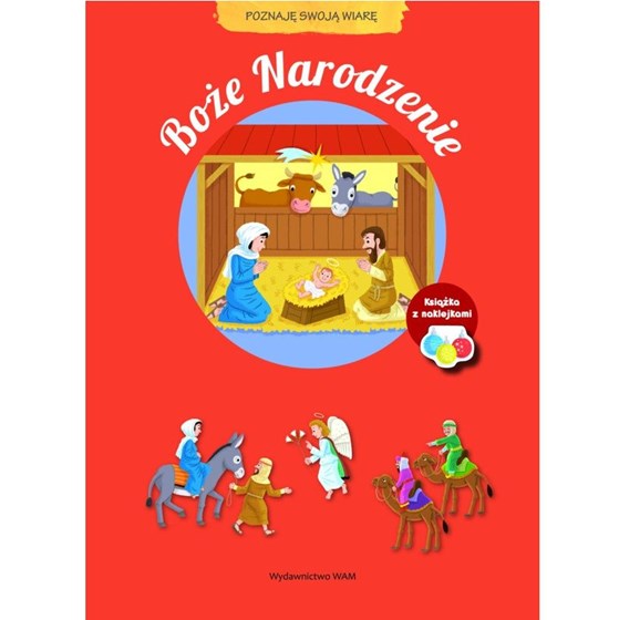 Boże Narodzenie. Książka z naklejkami