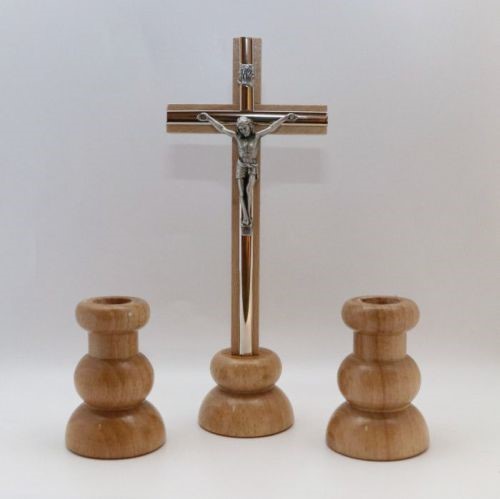 Komplet kolędowy - drewniany jasny /duży R