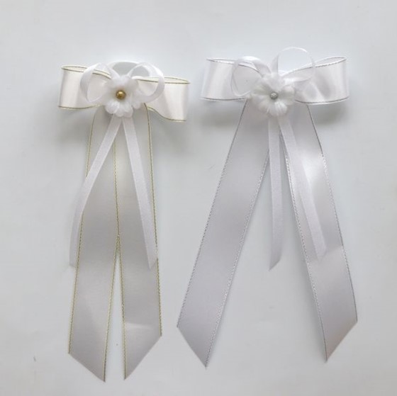 Wstążka (G-biała szeroka)