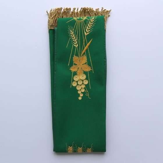 Stuła haftowana (K-198) Eucharystyczna
