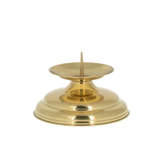 Lichtarz mosiężny pojedynczy - 9cm /L22