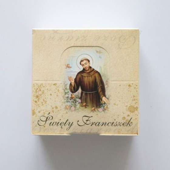 Notes biurowy z myślami - Św. Franciszek