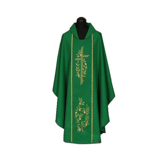 Ornat haftowany (K-696) fioletowy - zwykły