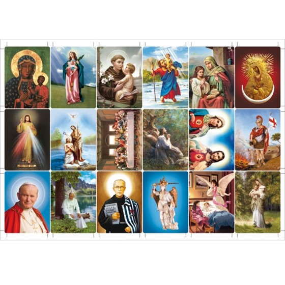 Naklejka religijna - mix /G