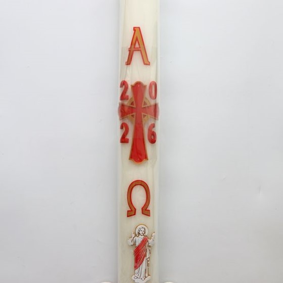 Paschał olejowy - wys. 100cm, śr. 10cm /WG
