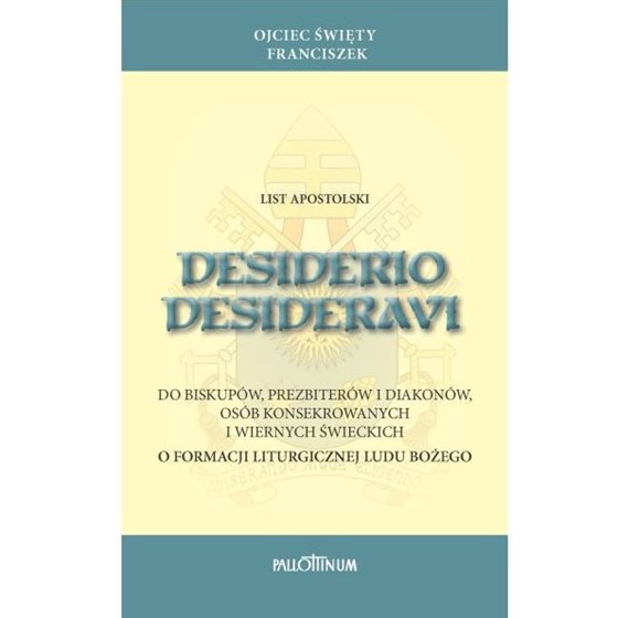 List Apostolski Desiderio Desideravi /Pall