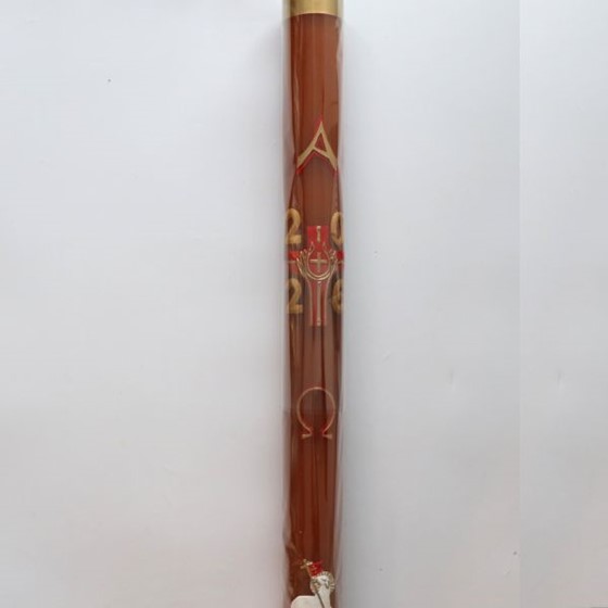 Paschał spalający/głowica - wys. 100cm, śr. 9cm