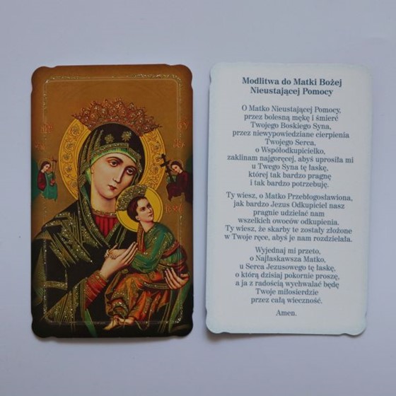 Matka Boża Nieustającej Pomocy /brokat