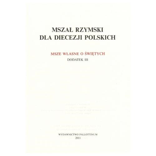 Mszał Rzymski /mały - dodatek