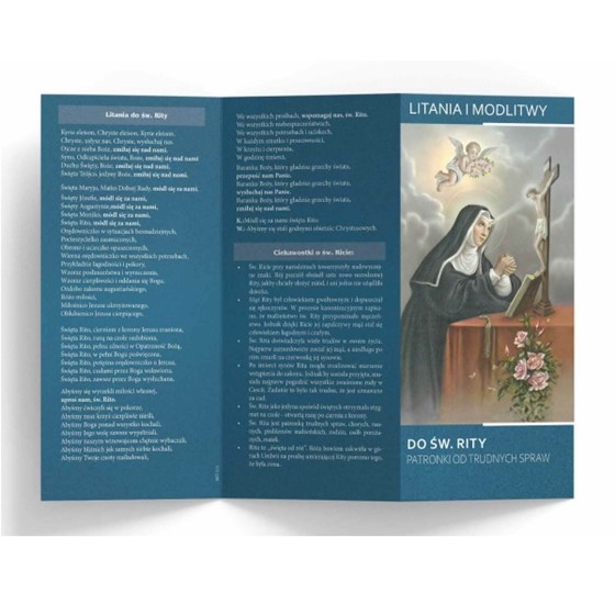 Folder: Litania i modlitwy do św. Rity