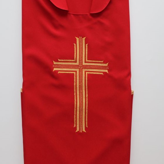 Ornat haftowany (K-bezpośredni) Krzyż 1/fioletowy