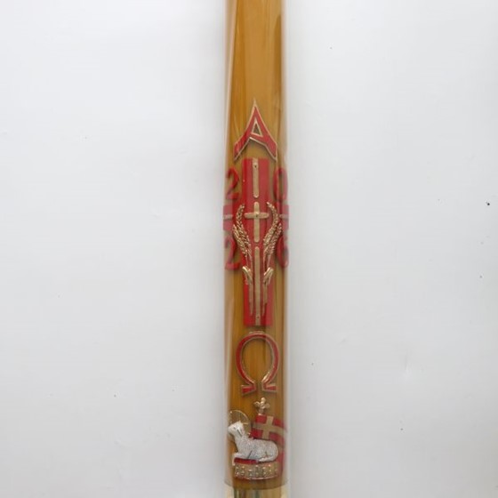 Paschał spalający - wys. 90cm, śr. 9cm /WB-4