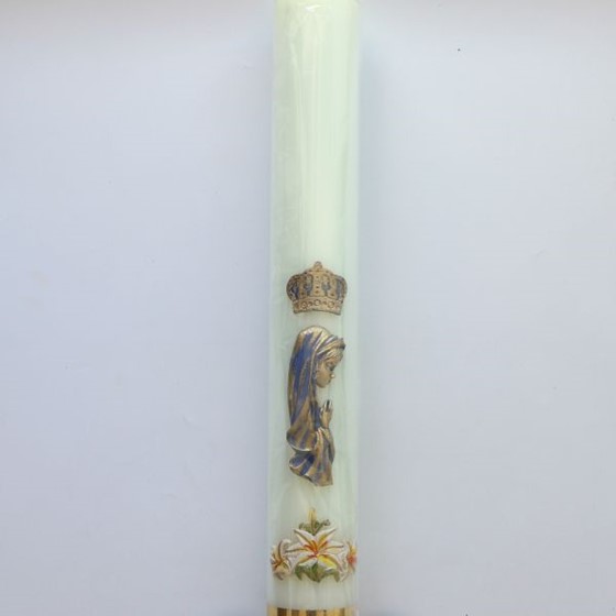 Świeca roratnia - spalająca /60x8cm WB