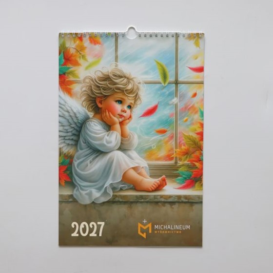 Kalendarz ścienny: Anioł Stróż (MICH-dziecięcy) C