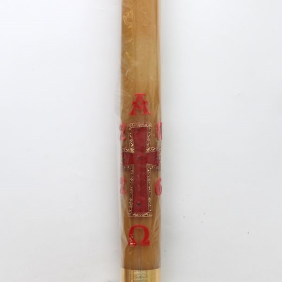 Paschał spalający - wys. 85cm, śr. 8cm /W-K1 wp