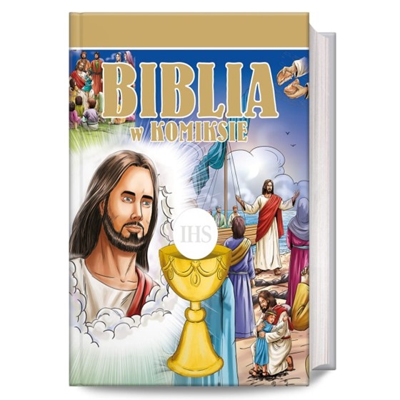 Biblia w komiksie /obwoluta komunijna