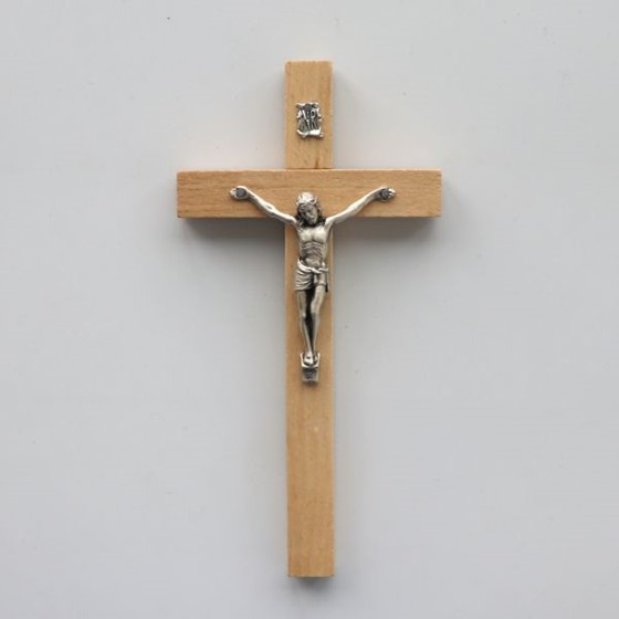 Krzyż wiszący - 16cm /jasny (R-zwykły)