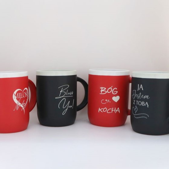 Kubek - rant z nadrukiem