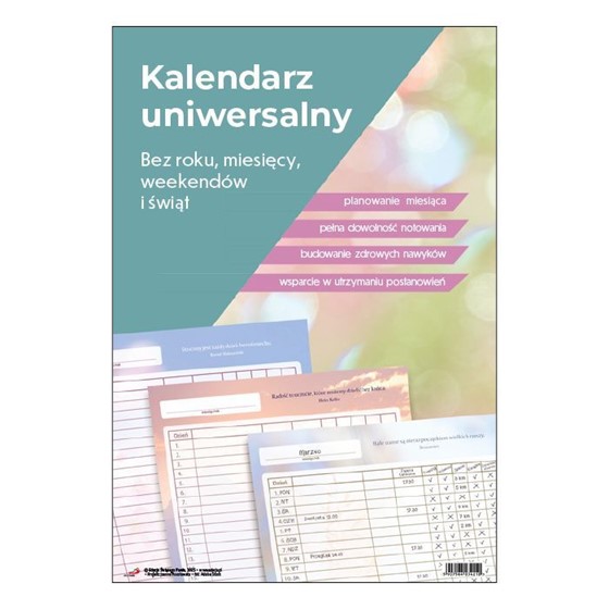 Kalendarz ścienny: uniwersalny (EP)