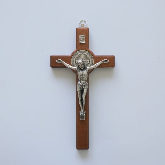 Krzyż wiszący - 20cm /drewniany (TI-4407)