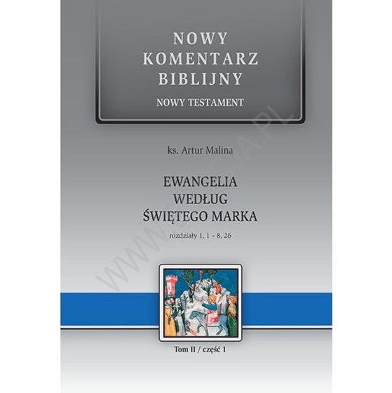 NKB. Ewangelia wg Świętego Marka. NT II (cz.1)