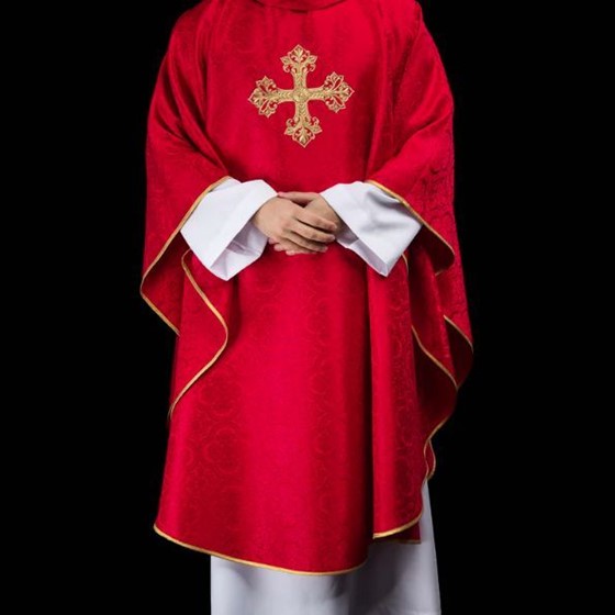 Ornat haftowany (H-403/02) Krzyż