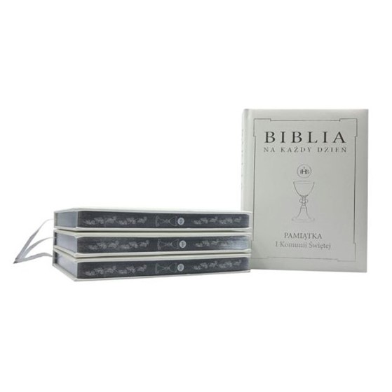 Biblia na każdy dzień /komunia SKÓRA w pudełku