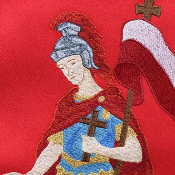 Ornat haftowany (K-771) Święty Florian - zwykły
