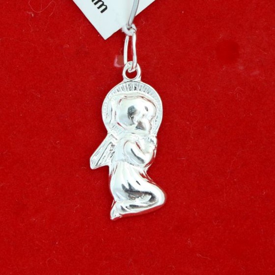 Medalik srebrny - Anioł Stróż (218)