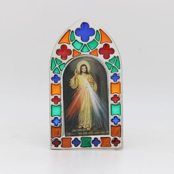 Witrażyk (Rys - Jezus Miłosierny)