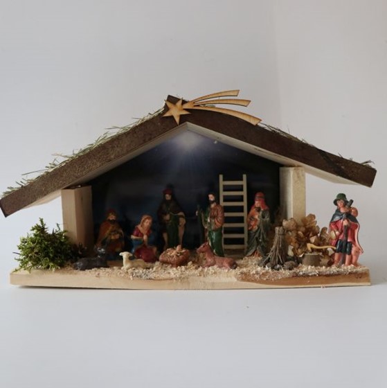 Szopka - 25cm (R-duża kolor)