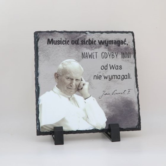 Kafelek - Św. Jan Paweł II (S-granit)