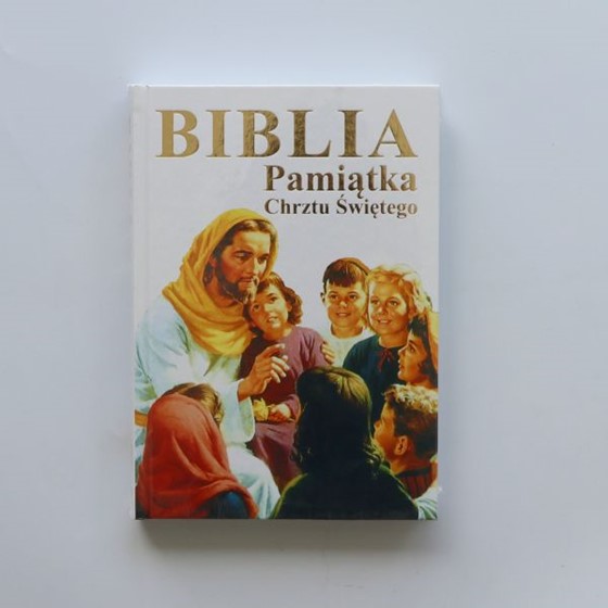 Biblia dla dzieci z okazji Chrztu Świętego