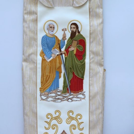 Ornat haftowany (K-789) Św. Piotr i Św. Paweł
