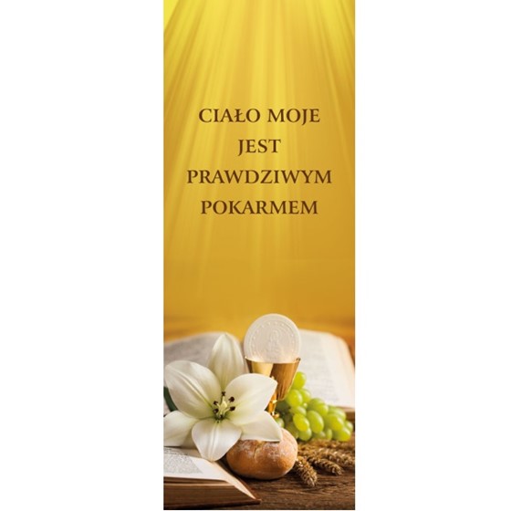 Baner na Pierwszą Komunię Świętą /BR 2169