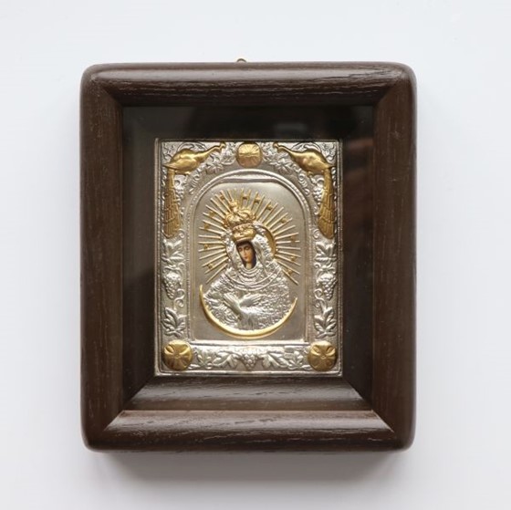 Ikona Matki Bożej Ostrobramskiej (S-19x16cm)