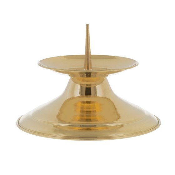 Lichtarz mosiężny pojedyńczy - 6cm /L38