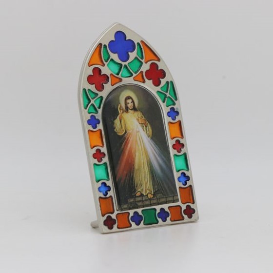 Witrażyk (Rys - Jezus Miłosierny)