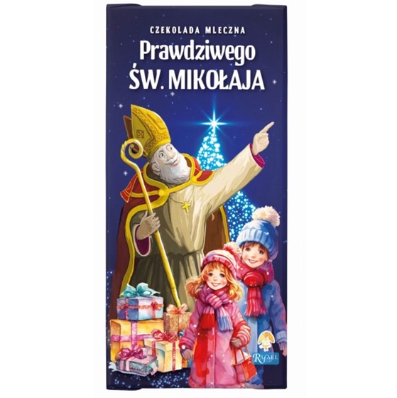 Czekolada mleczna Prawdziwego Świętego Mikołaja