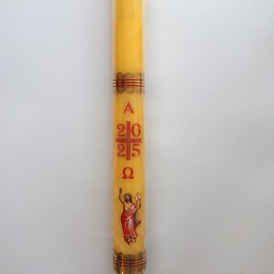 Paschał spalający - wys. 115cm, śr. 9cm