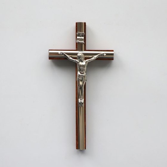 Krzyż wiszący - 13cm /ciemny (R-listwa)