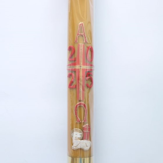 Paschał spalający - wys. 60cm, śr. 8cm /WB