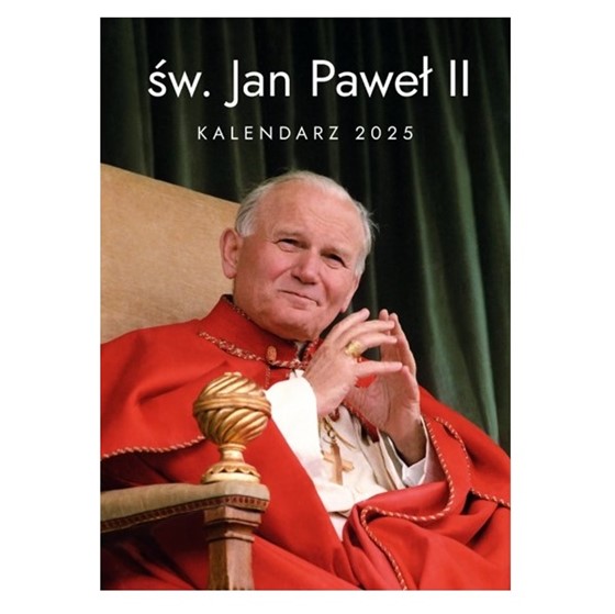 Kalendarz ścienny: Święty Jan Paweł II (WDR-duży)